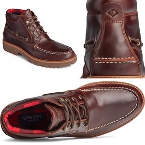 Mens Sperry Authentic Original Lug Chukka in Amaretto